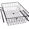 Wald 1393 Grote Mand Voor Montage Op Voorwiel - Zwart -Fiets Bevordering 0020523 wald 1392 large basket black
