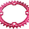 Race Face Kettingring Smal- 4 Bouts - 104mm - Rood -Fiets Bevordering 2041085338 CHAINRING SINGLE NARROW WIDE 4 BOLT 104mm 9 10 11 SPEED 38Z RED