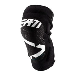 LEATT Kniebeschermer 3DF 5.0 Zip - Zwart/Wit