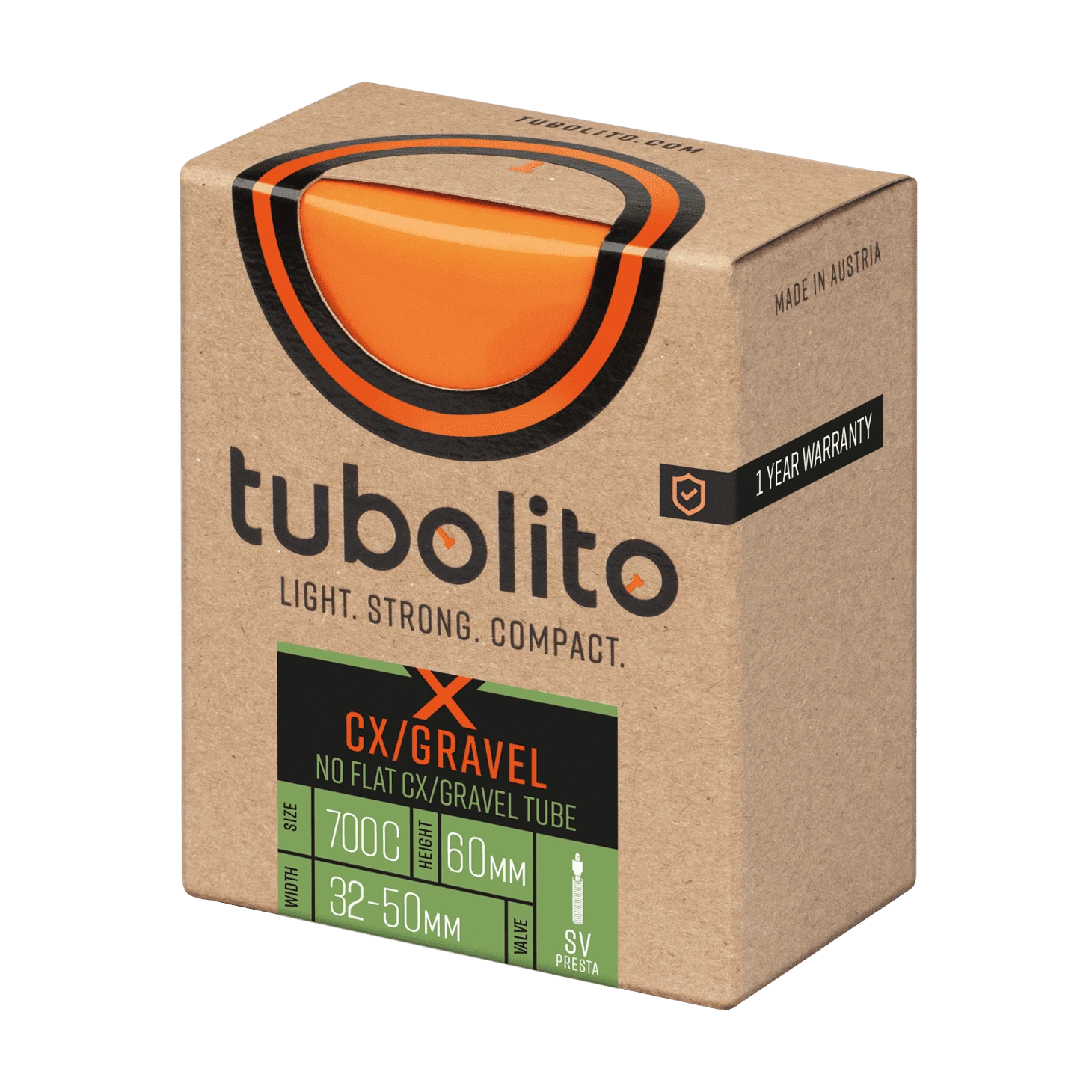 Tubolito X-Tubo-CX/Gravel-All-SV60 Zwart 4 Tubolito X-Tubo-CX/Gravel-All-SV60 Zwart - Afbeelding 2