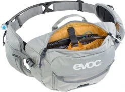 Evoc Hip Pack 3L Incl. 1,5 L Hydratatie Blaas - Steen -Fiets Bevordering 4250450726784 HIP PACK 3L STONE D3