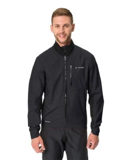 VAUDE Kuro Heren Regenjas - Zwart -Fiets Bevordering 42671 010 d