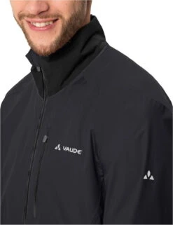 VAUDE Kuro Heren Regenjas - Zwart -Fiets Bevordering 42671 010 d 2