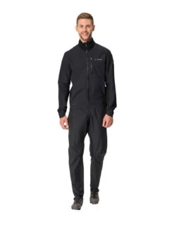 VAUDE Kuro Heren Regenjas - Zwart -Fiets Bevordering 42671 010 d 4
