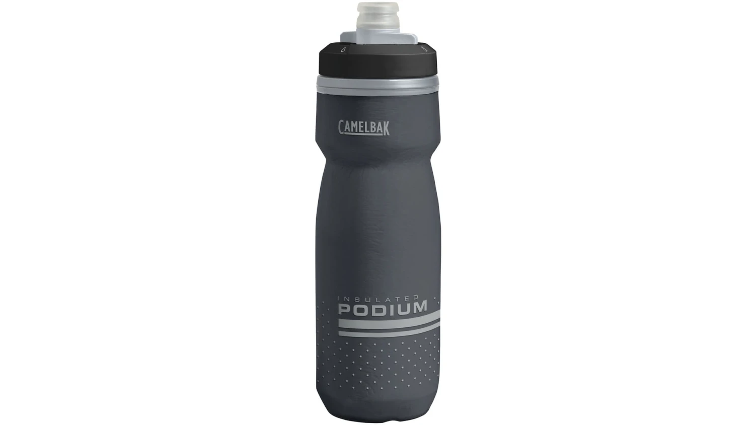 Camelbak Podium Chill Drinkfles 620 Ml - Zwart/zilver 3 Camelbak Podium Chill Drinkfles 620 Ml - Zwart/zilver