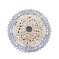 E-thirteen Helix Race Gravel Cassette 12-speed - 9-45 Tanden - Nikkelgrijs