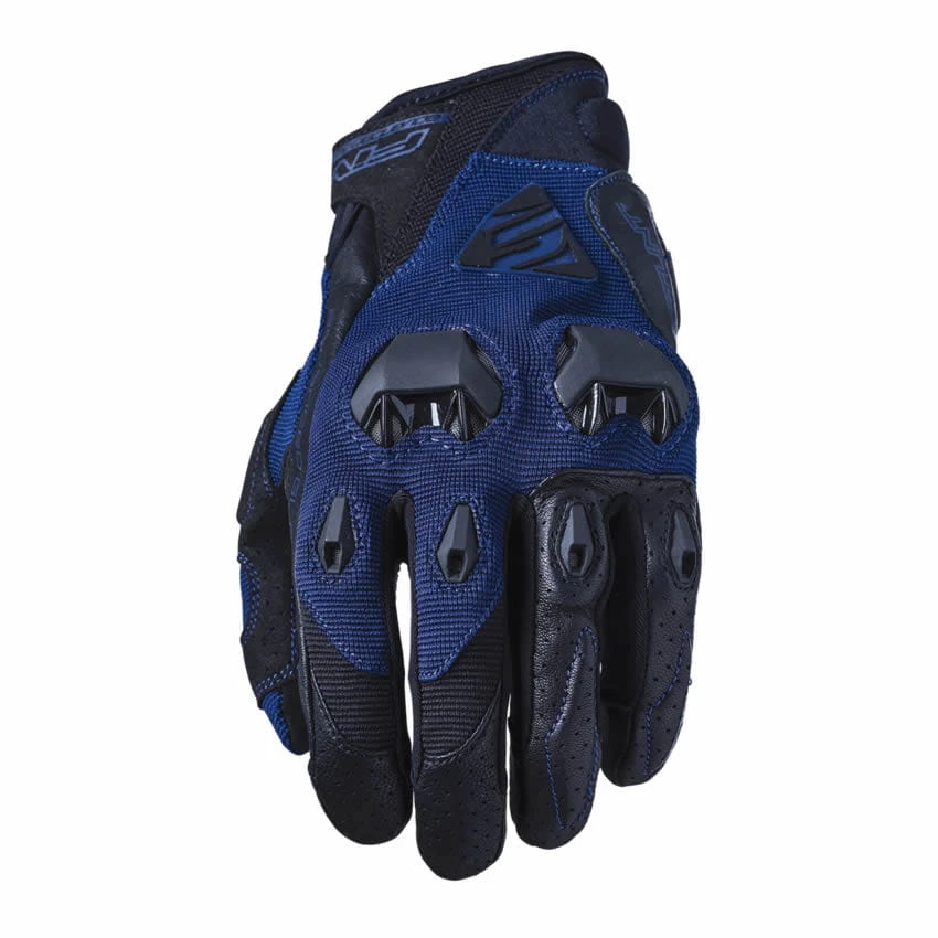Five Handschoenen Stunt Evo - Zwart-blauw 3 Five Handschoenen Stunt Evo - Zwart-blauw