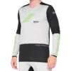100% R-Core X Jersey - Lange Mouw Jersey - Vapor/Zwart - Zwart/Grijs/Groen -Fiets Bevordering HU JER 2103 2167 1