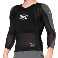 100% Tarka Lange Mouw - Protector Shirt - Zwart