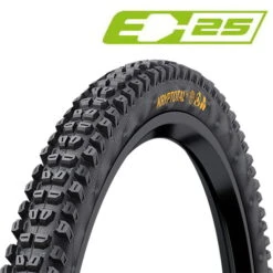 Continental Kryptotal-R Downhill TL-Ready E-25 Falt Soft Zwart / Black Skin - 60-622