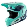 LEATT Motorcrosshelm GPX 5.5 Composiet - Groen-blauw-wit -Fiets Bevordering LEATTMotocrosshelmGPX5 5Composite gr n blau weiss 1