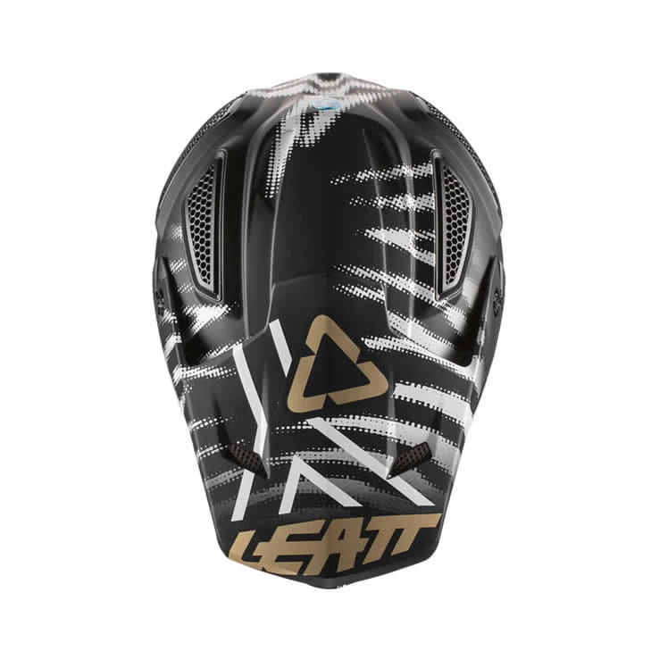 LEATT Motorcrosshelm GPX 5.5 Composiet - Zwart-wit-goud 5 LEATT Motorcrosshelm GPX 5.5 Composiet - Zwart-wit-goud - Afbeelding 3