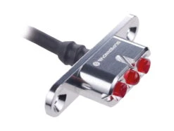 Supernova E3 Achterlicht 2 Achterrekmontage - 6V - Zilver