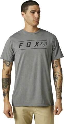 Fox Racing Pinnacle SS Premium Tee Heather Grafiet