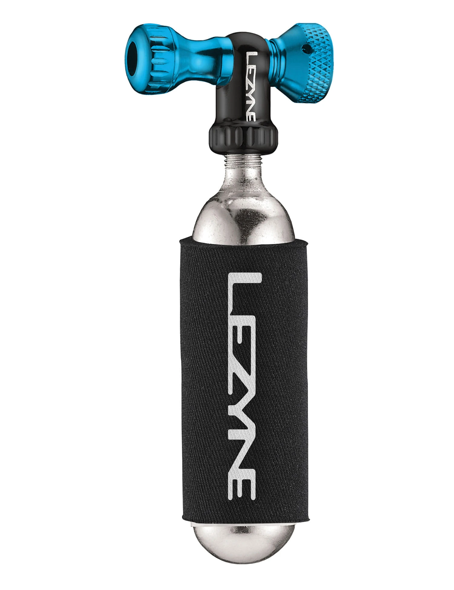 Lezyne CO2-pomp Met Regelaandrijving - Blauw 3 Lezyne CO2-pomp Met Regelaandrijving - Blauw