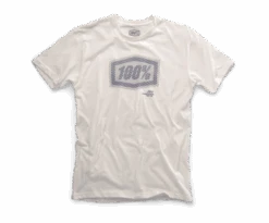 100% T-shirt - Statisch Wit
