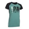 ION Tee SS Letters Scrub AMP WMS - Zeegroen -Fiets Bevordering Tee SS Letters gre