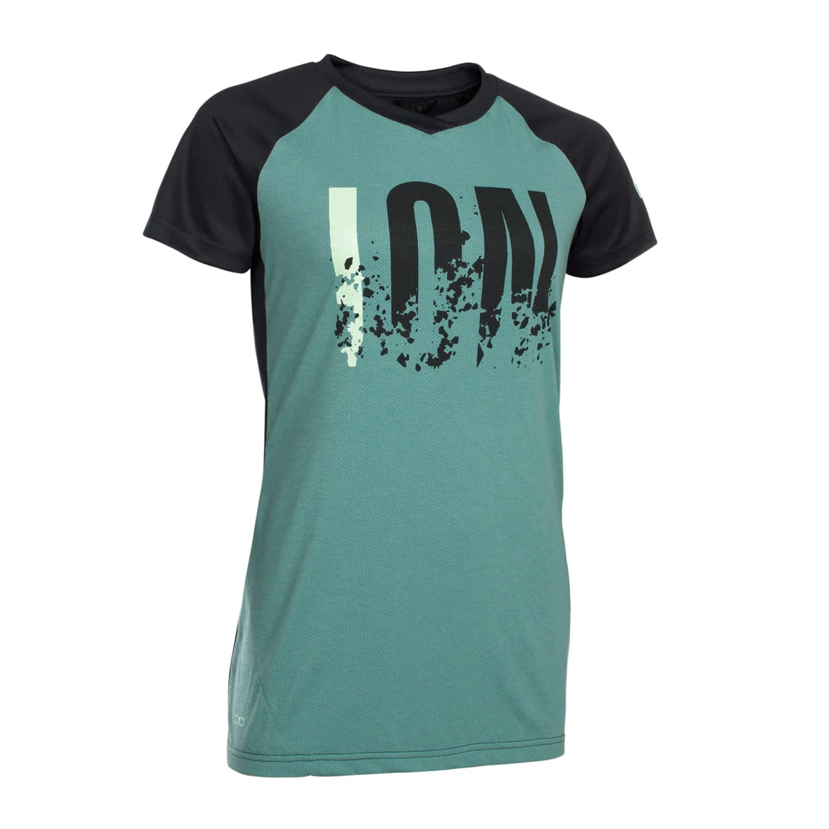ION Tee SS Letters Scrub AMP WMS - Zeegroen 3 ION Tee SS Letters Scrub AMP WMS - Zeegroen