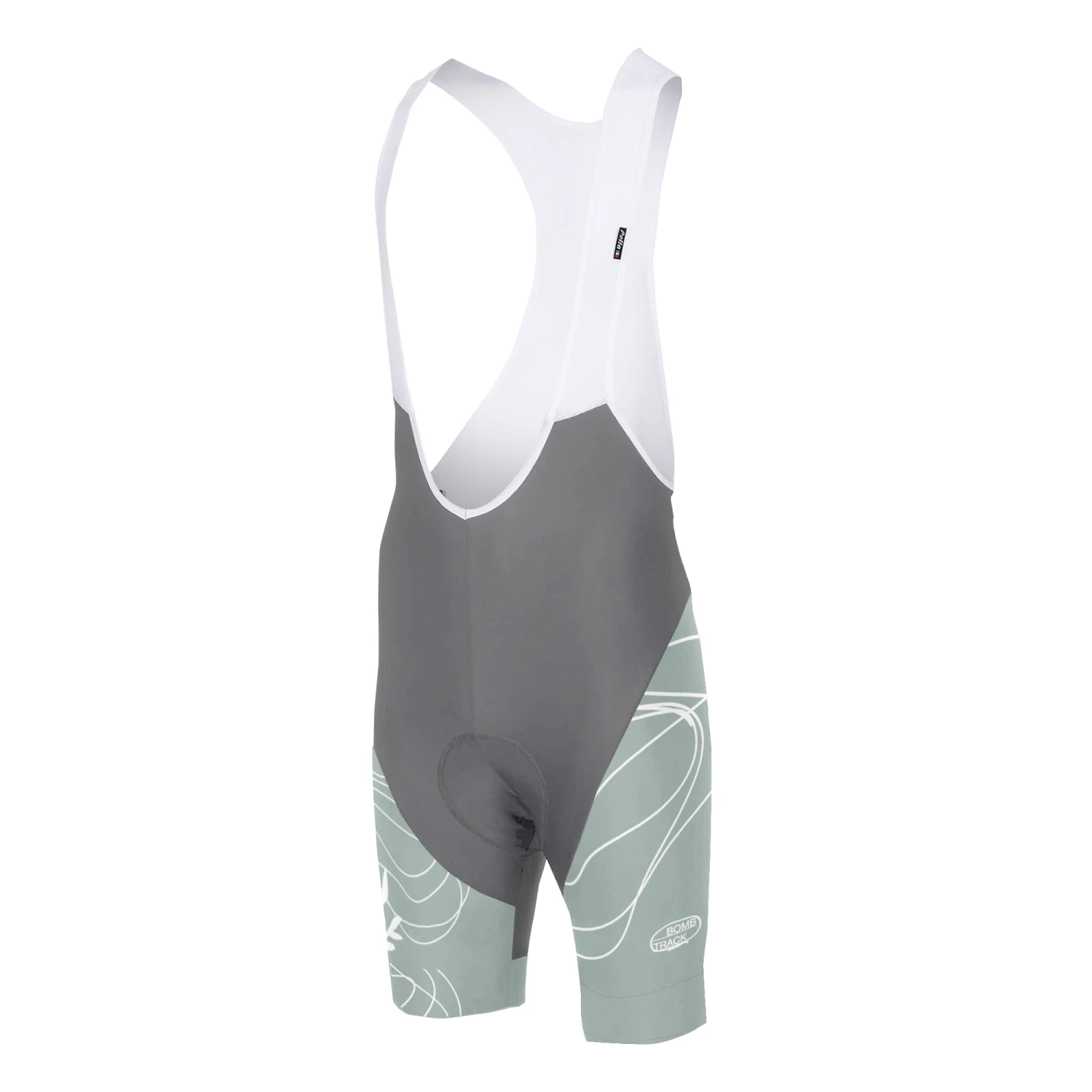 Bombtrack UNITY Bib Shorts Dames - Grijs 3 Bombtrack UNITY Bib Shorts Dames - Grijs