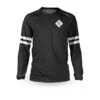 LOOSE RIDERS C/S Jersey Lange Mouw - Zwart/Wit -Fiets Bevordering cw ws