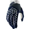 100% Airmatic Handschoenen - Blauw/Grijs/Wit -Fiets Bevordering hu glo 0033 Airmatic navy steel white 10012 412 ID 32544