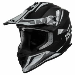 Motorcrosshelm IXS362 2.0 - Zwart Mat-grijs