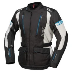 IXS Tourjas Lorin-ST - Zwart-lichtgrijs-blauw