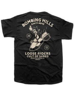 LOOSE RIDERS Lifestyle Heren T-shirts - Bomb Cat -Fiets Bevordering image086kKtZV54D2nqbe
