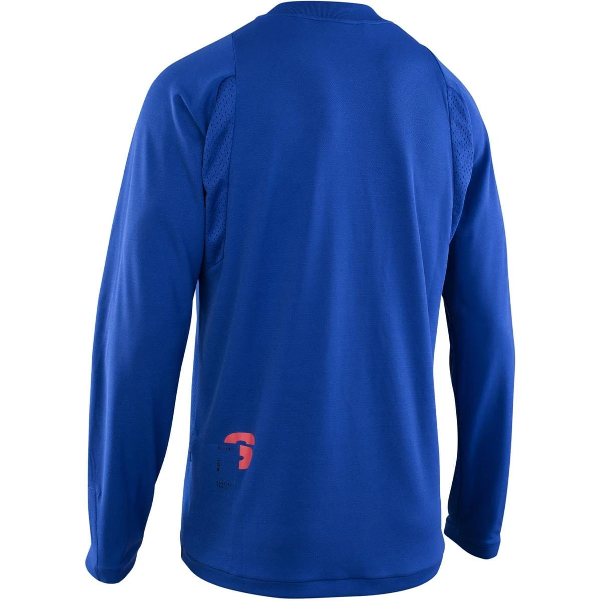 ION Bike Tee Scrub Amp LS Heren Blauw 4 ION Bike Tee Scrub Amp LS Heren Blauw - Afbeelding 2