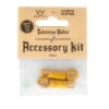 Peaty's Ventielaccessoireset - Goud 2 Peaty's Ventielaccessoireset - Goud -Fiets Bevordering peatys chris king tubeless valves accessory kit gold