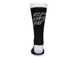 Ride Concepts Ride Every Day Socks - Zwart/Wit -Fiets Bevordering rc soc 0012 every day black white back ID 36395
